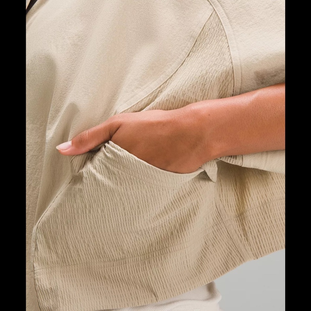 Lululemon Mixed Woven Short-Sleeve Jacket - Picture 5 of 16